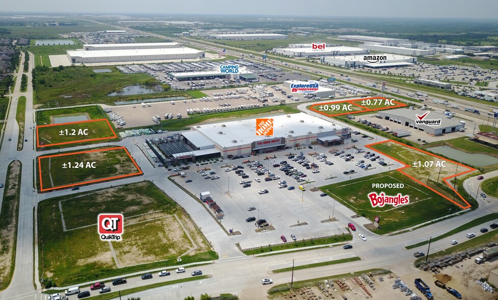 0 Cane Island Pky & Kingsland Blvd, Katy, TX à louer - Aérien – Image 2 sur 3