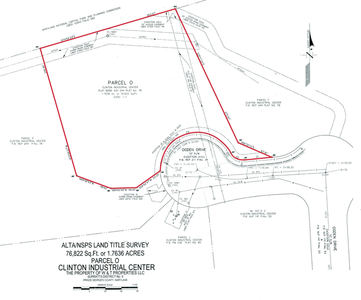 7500 Ogden Dr, Clinton, MD à louer - Plan cadastral – Image 3 sur 4