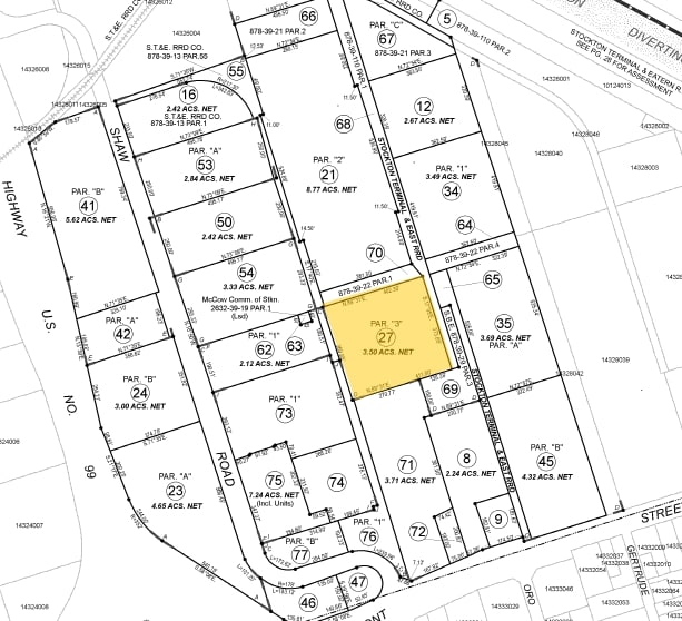 1195 N Gertrude Ave, Stockton, CA à vendre - Plan cadastral – Image 2 sur 6