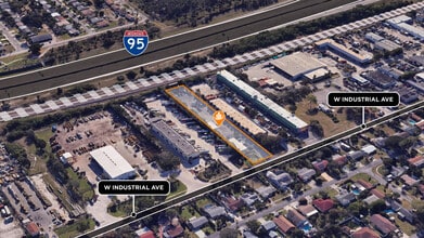 1000 W Industrial Ave, Boynton Beach, FL - VUE AÉRIENNE  vue de carte