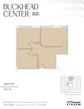 2970 Peachtree Rd NW, Atlanta, GA à louer Plan d’étage– Image 2 sur 2