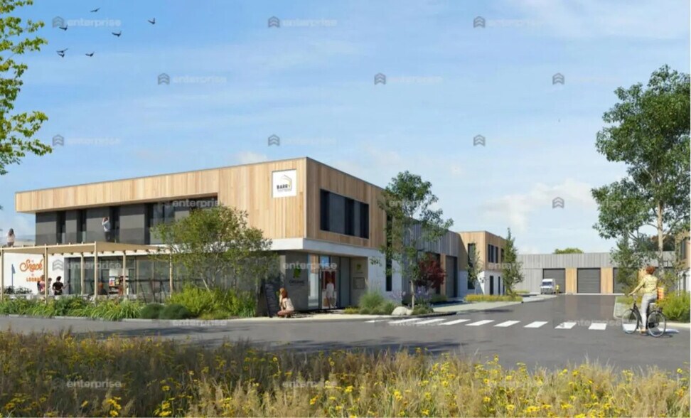 Local d’activités dans Fretin à louer - Photo de l’immeuble – Image 2 sur 2