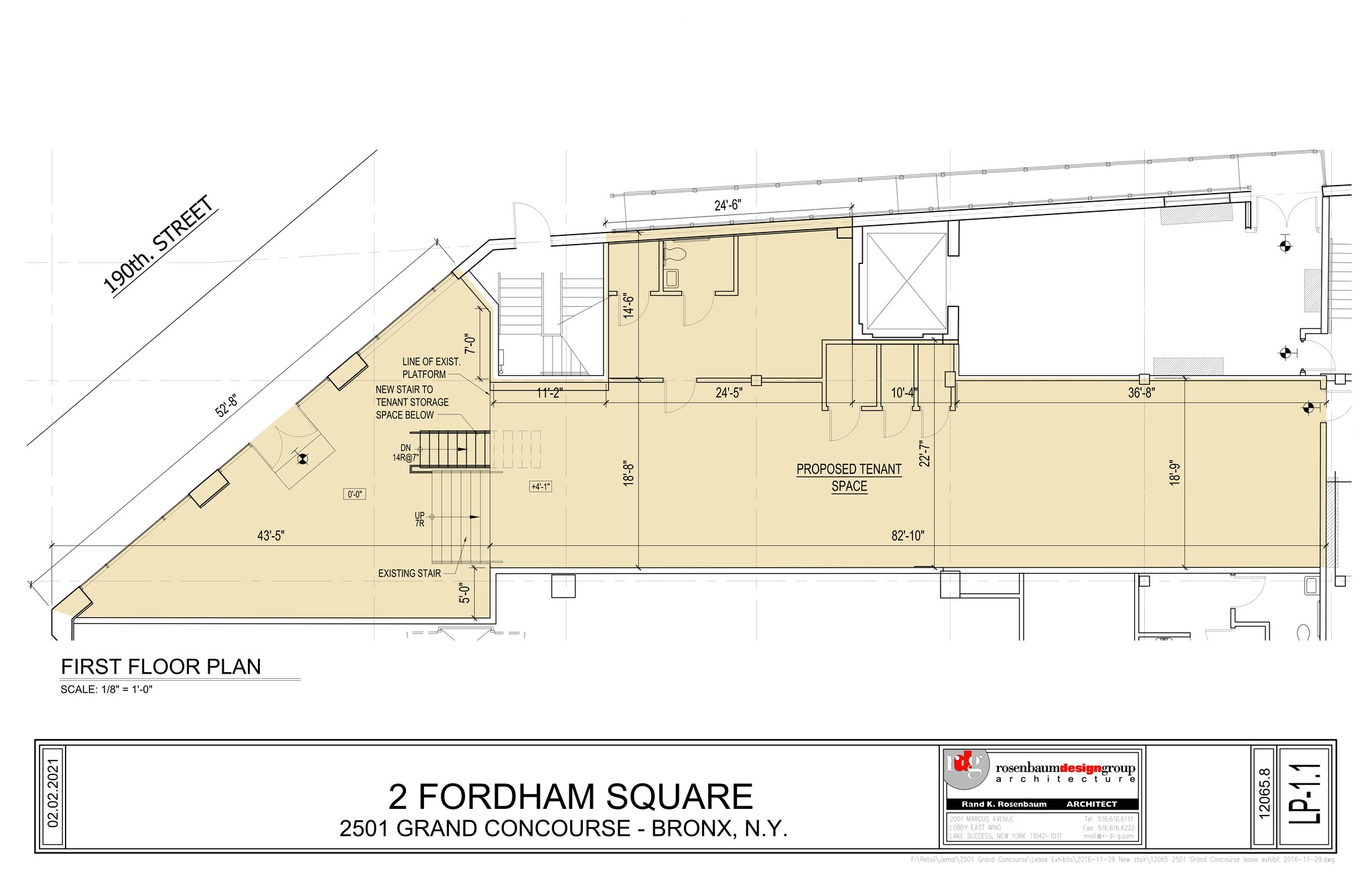 141-153 E Fordham, Bronx, NY à louer Plan de site– Image 1 sur 1