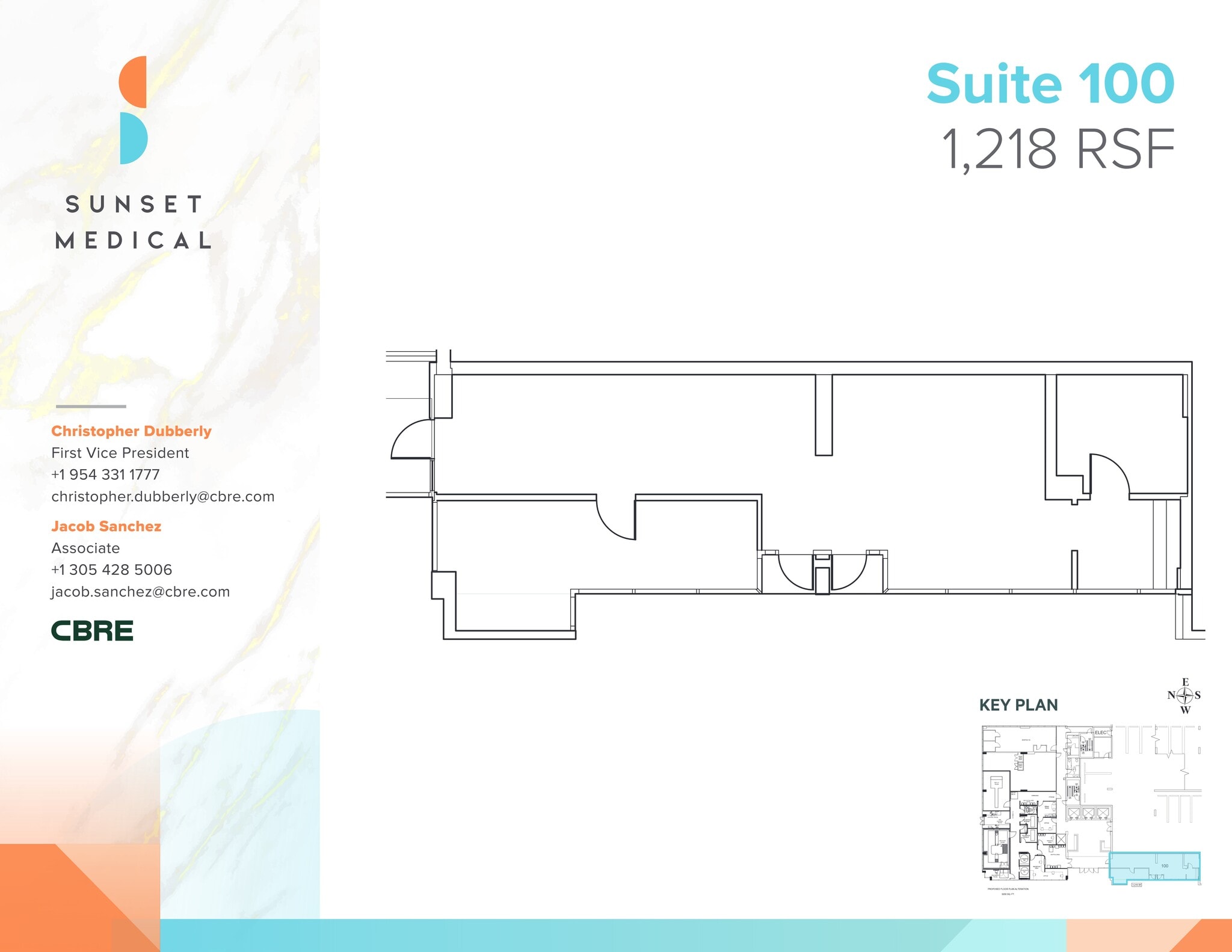 6262 Sunset Dr, Miami, FL à louer Plan de site– Image 1 sur 1