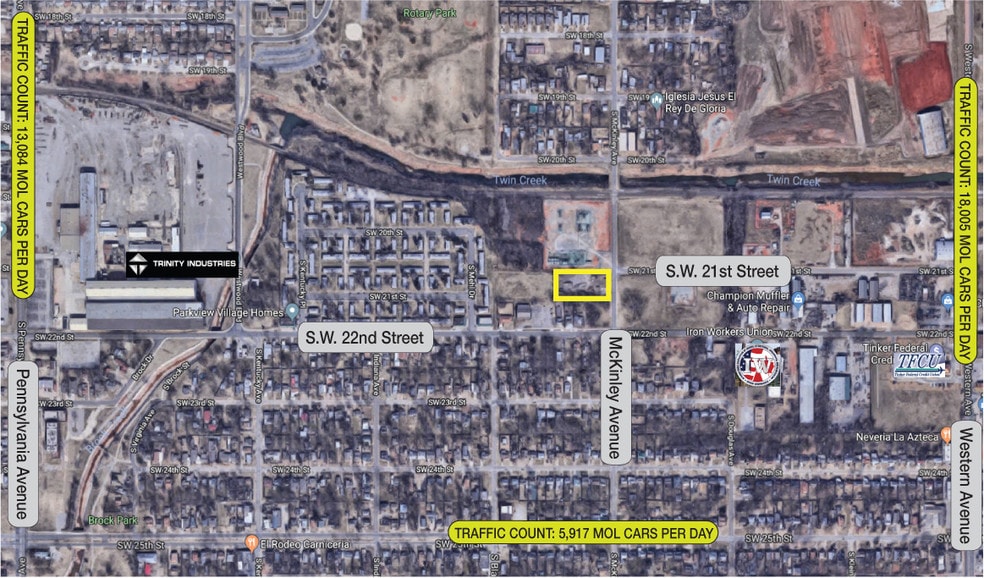 2201 S McKinley Ave, Oklahoma City, OK à vendre - Aérien – Image 2 sur 5