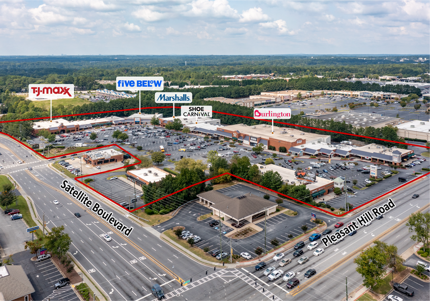 3675 Satellite Blvd, Duluth, GA à louer - Aérien – Image 2 sur 8