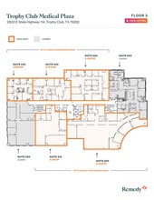 2800 E State Highway 114, Trophy Club, TX à louer Plan d’étage– Image 1 sur 2