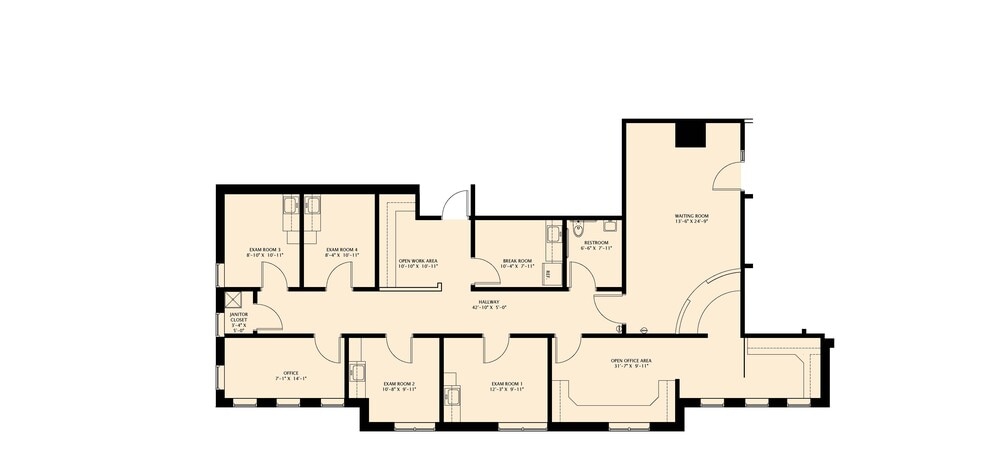 14601 Hotel Rd, Miramar, FL à louer - Plan d’étage – Image 2 sur 5