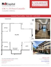 770 Paseo Camarillo, Camarillo, CA à louer Plan de site– Image 1 sur 10