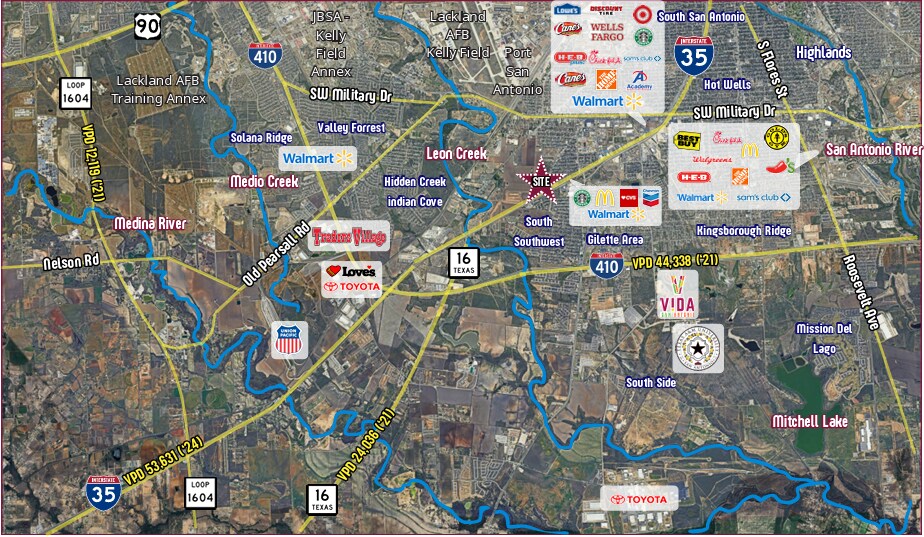 0000 Somerset Road, San Antonio, TX à vendre - Photo de l’immeuble – Image 3 sur 5