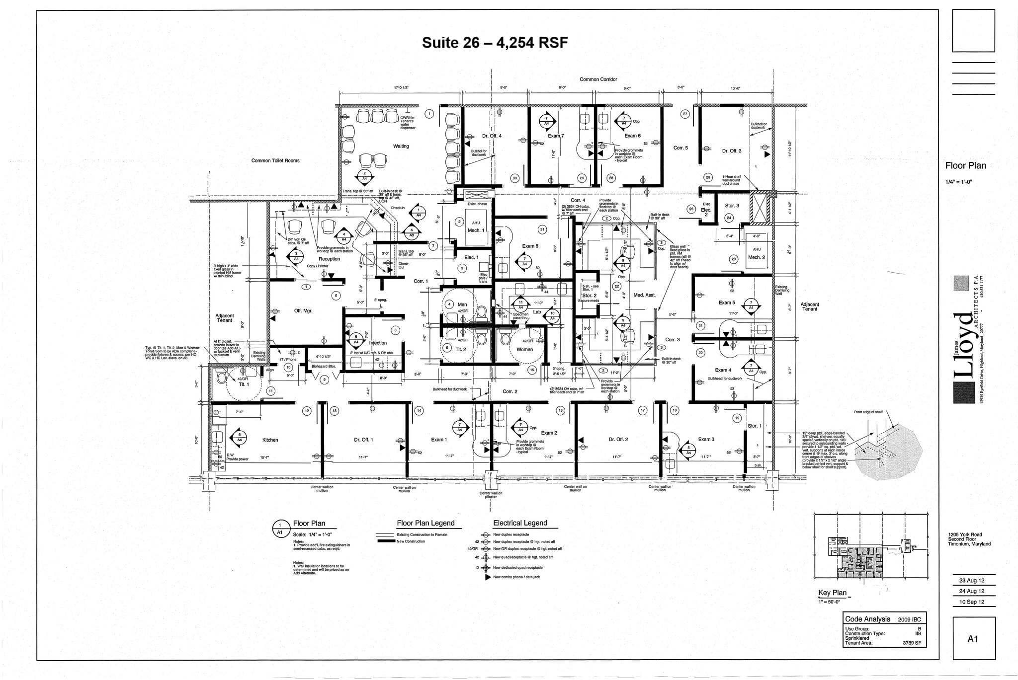 1205 York Rd, Lutherville, MD à louer Plan de site– Image 1 sur 1
