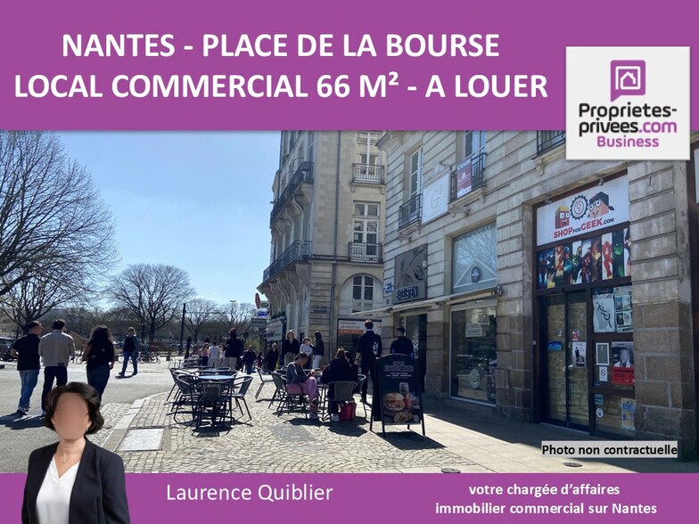 Local commercial dans Nantes à louer - Photo de l’immeuble – Image 1 sur 6