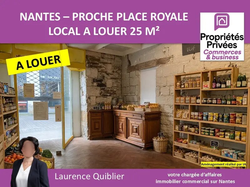 Local commercial dans Nantes à louer Photo de l’immeuble– Image 1 sur 7