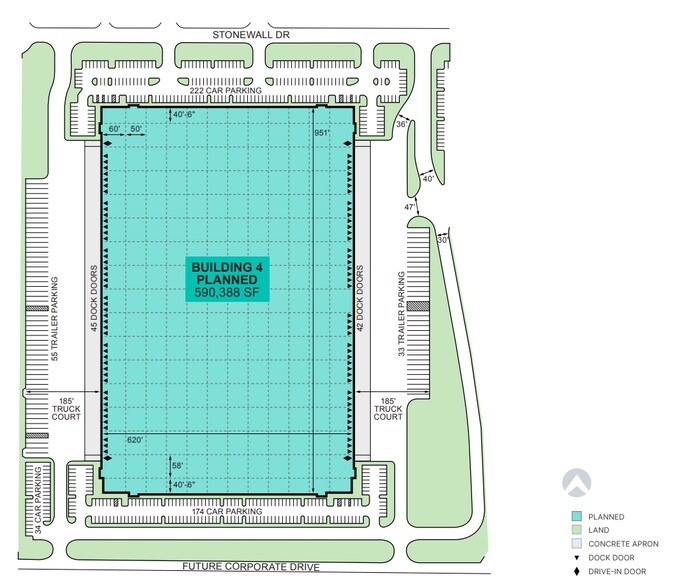 Stonewall Dr Building 4, Lewisville, TX à louer - Plan de site – Image 2 sur 5
