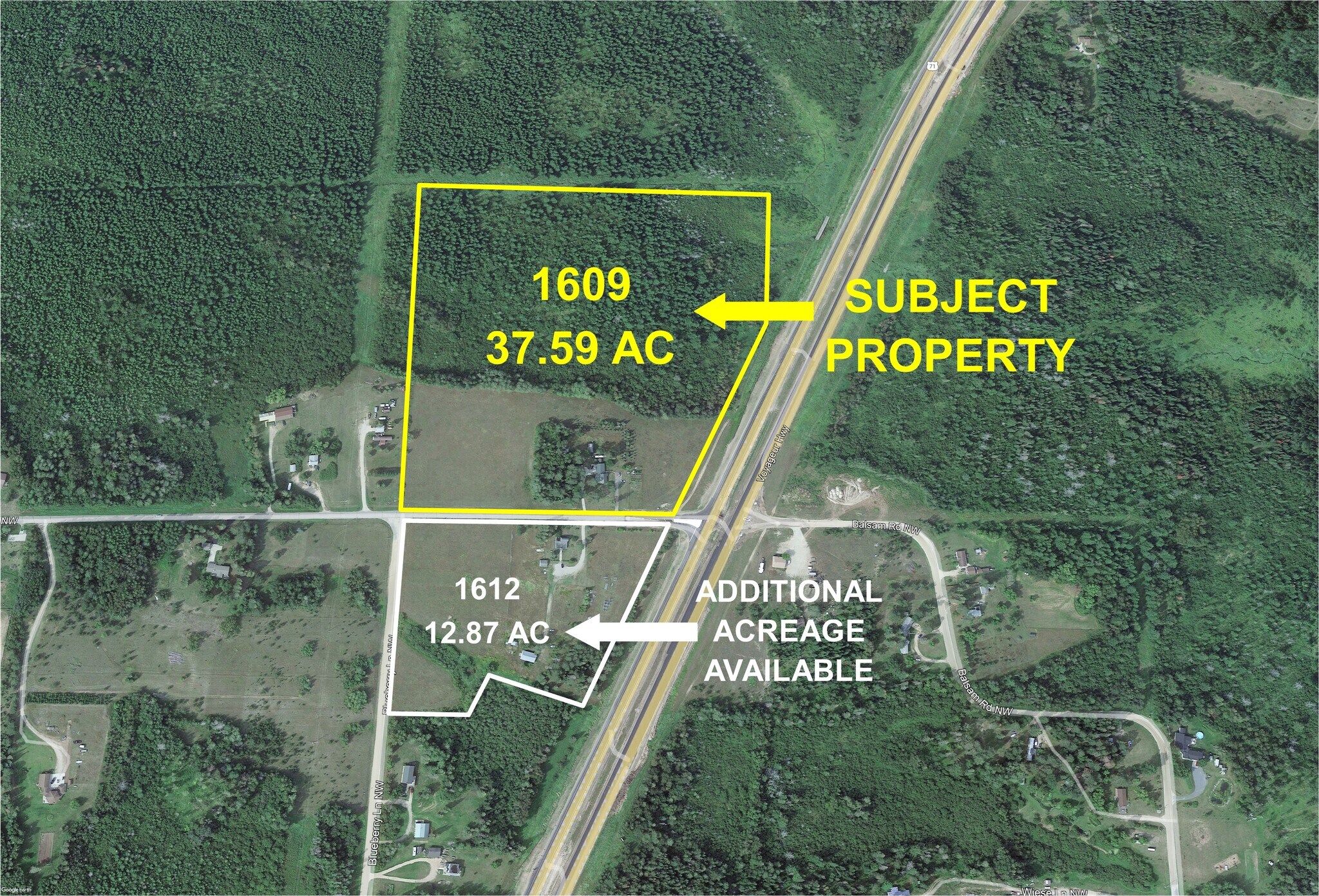 1609 Balsam Rd NW, Bemidji, MN à vendre Photo principale– Image 1 sur 8