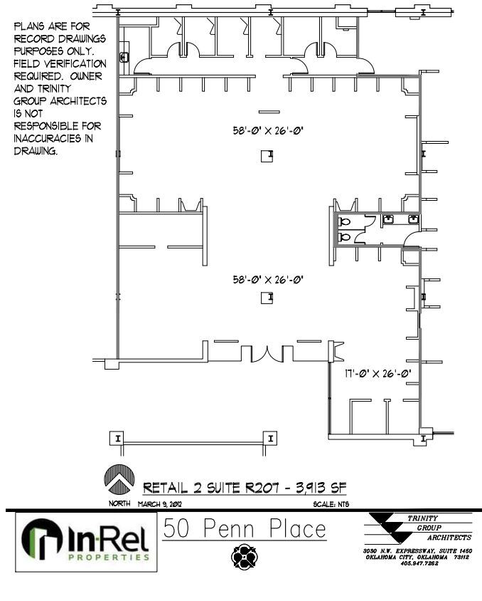 1900 NW Expressway, Oklahoma City, OK à louer Plan d’étage– Image 1 sur 1