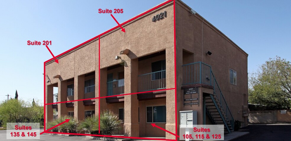 4021 E Grant Rd, Tucson, AZ à louer - Photo de l’immeuble – Image 1 sur 1