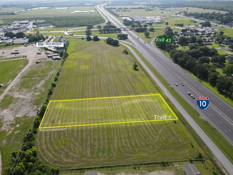 I-10 Service Road-2.01, Iowa, LA à vendre - Photo principale – Image 1 sur 1