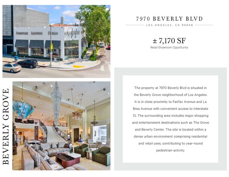7970 Beverly Blvd, Los Angeles, CA à louer - Photo de l’immeuble – Image 3 sur 16