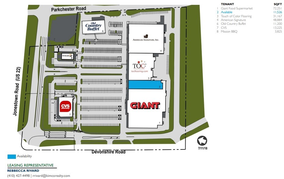 5005-5047 Jonestown Rd, Harrisburg, PA à louer - Plan de site – Image 2 sur 6