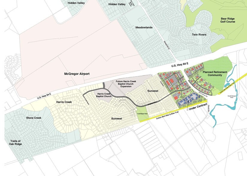 Old Lorena Road, Waco, TX à vendre - Plan de site – Image 2 sur 4