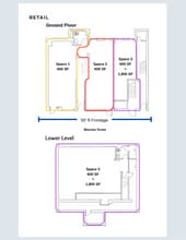 4-6 Bleecker St, New York, NY à louer Plan d’étage– Image 2 sur 3