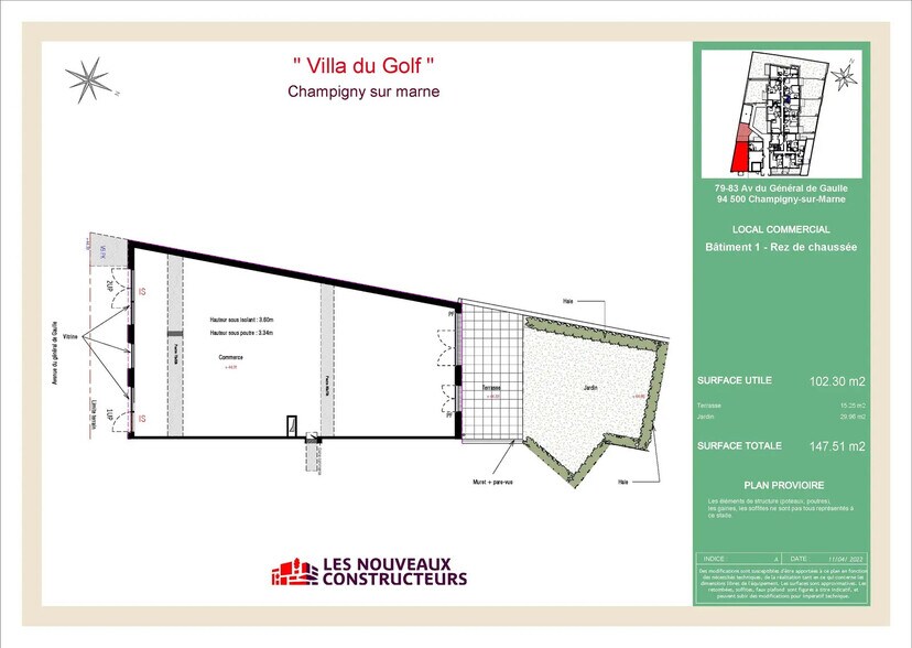 83 Avenue Du Général De Gaulle, Champigny-sur-Marne à vendre - Plan d’étage – Image 3 sur 3