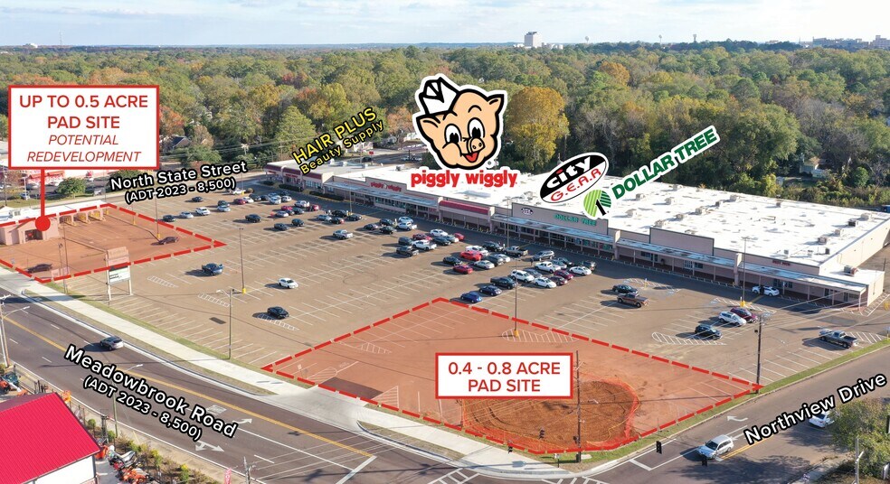 225 Meadowbrook Rd, Jackson, MS à louer - Photo principale – Image 1 sur 1