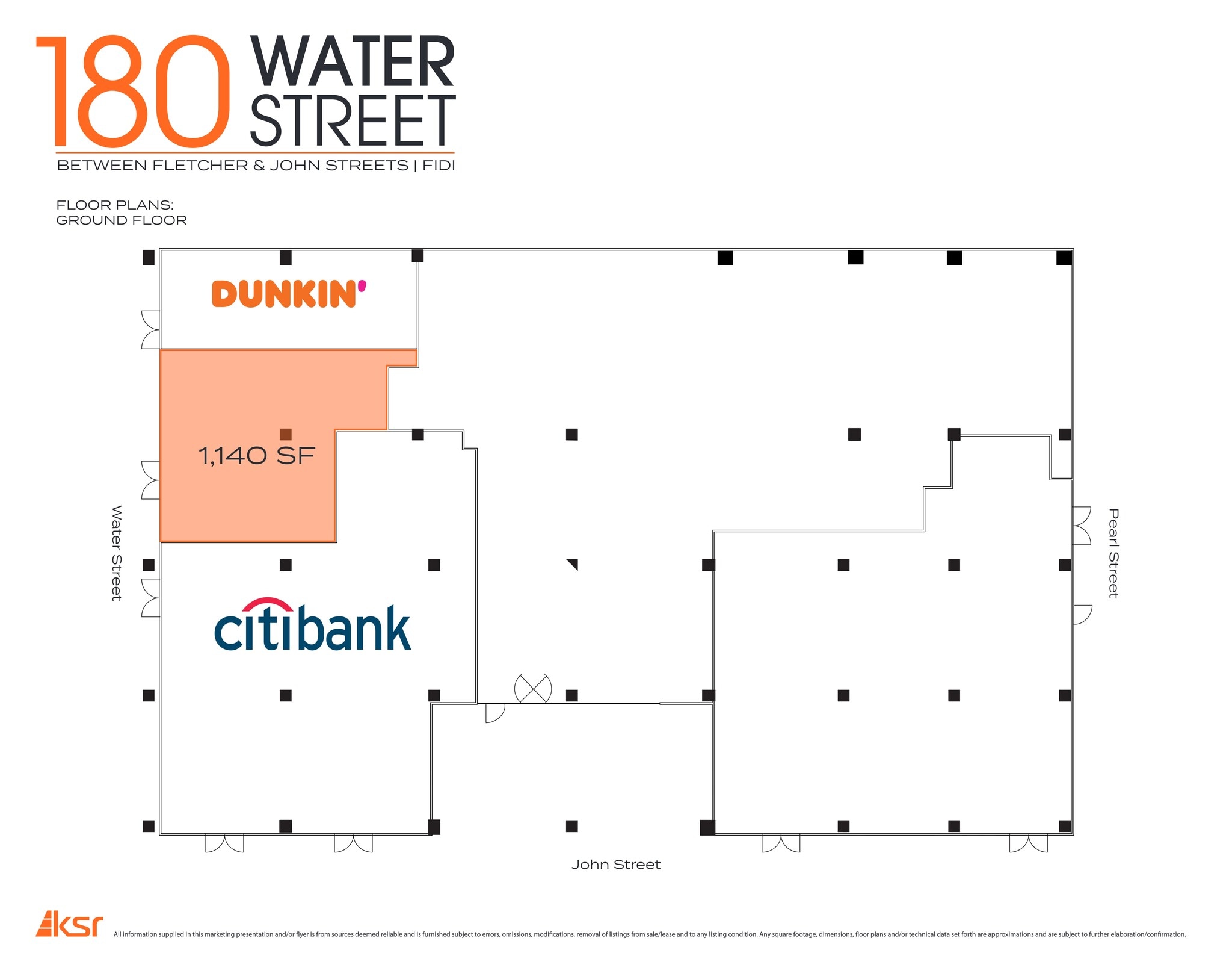 180 Water St, New York, NY à louer Plan de site– Image 1 sur 3