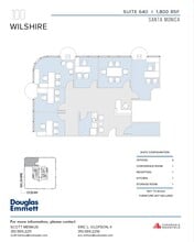 100 Wilshire Blvd, Santa Monica, CA à louer Plan d’étage– Image 1 sur 1