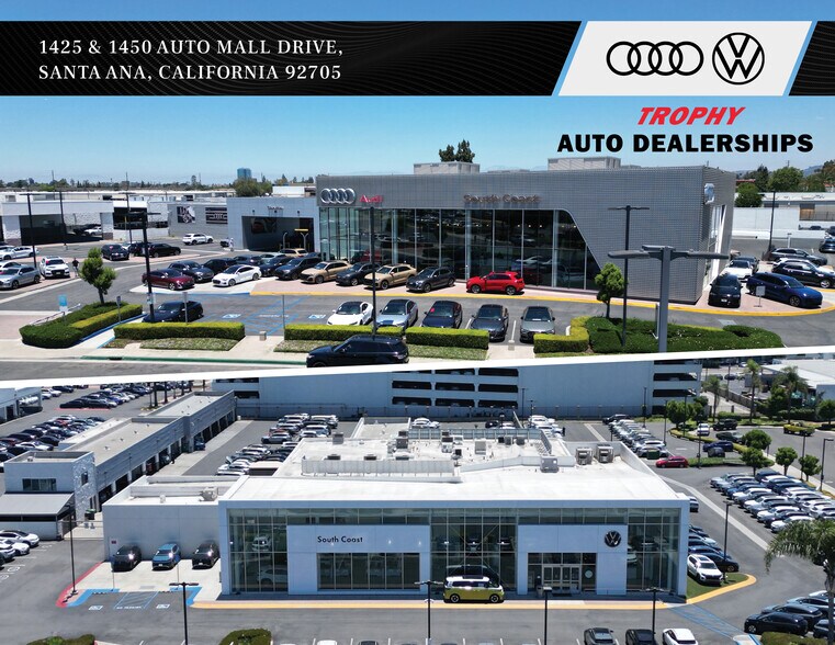 Audi & VW Dealership Portfolio Santa Ana portefeuille de 2 biens à vendre sur LoopNet.fr - Photo de l’immeuble – Image 1 sur 7