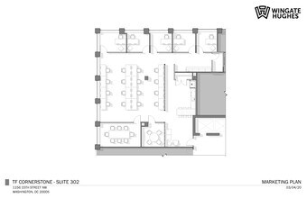 1156 15th St NW, Washington, DC à louer Plan d’étage– Image 1 sur 1