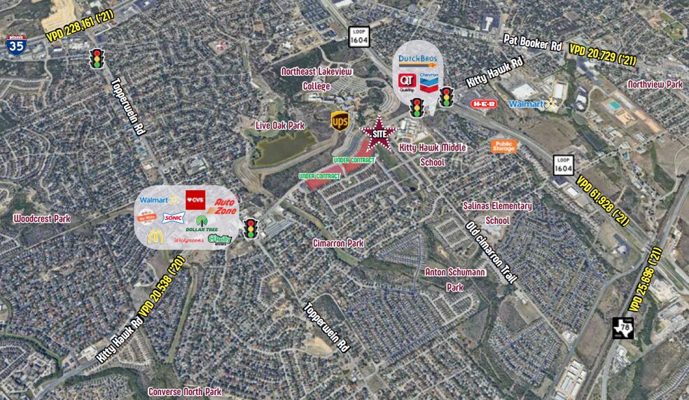 Kitty Hawk Rd, Universal City, TX à vendre - Photo de l’immeuble – Image 2 sur 8