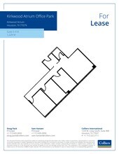 11777 Katy Fwy, Houston, TX à louer Plan de site– Image 1 sur 2