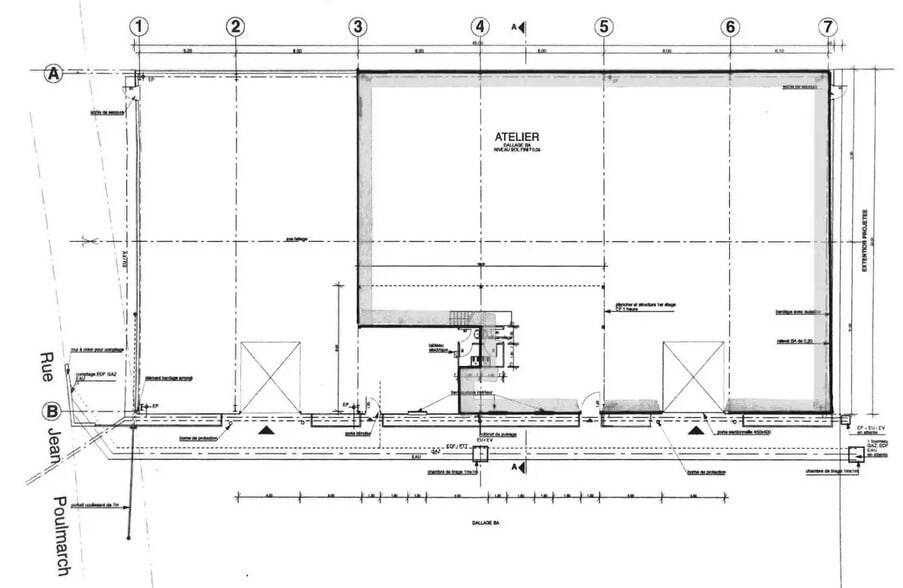 Local d’activités dans Argenteuil à louer - Plan d’étage – Image 3 sur 3