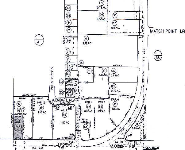 14010 Poway Rd, Poway, CA à vendre - Plan cadastral – Image 2 sur 2