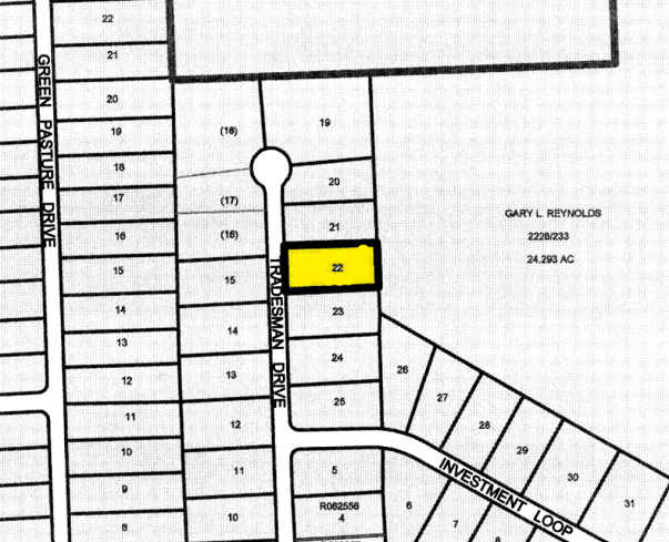 212 Tradesmen Dr, Hutto, TX à louer - Plan cadastral – Image 2 sur 3