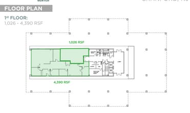 20 Commerce Dr, Cranford, NJ à louer Plan d’étage– Image 1 sur 1