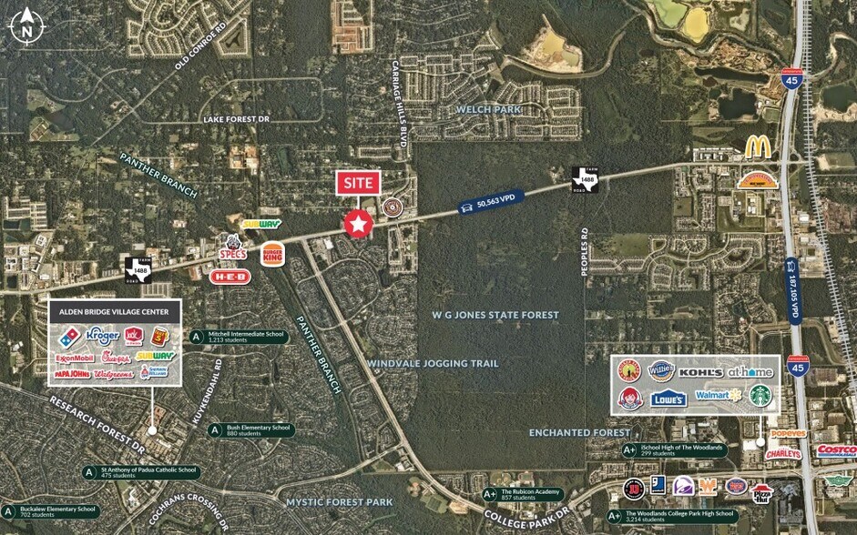 2790 Farm to Market Road 1488, Conroe, TX à vendre - Photo principale – Image 1 sur 2