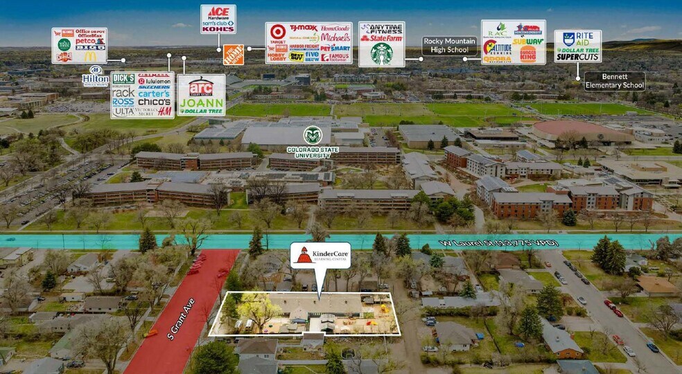 635 S Grant Ave, Fort Collins, CO à louer - Photo de l’immeuble – Image 2 sur 11