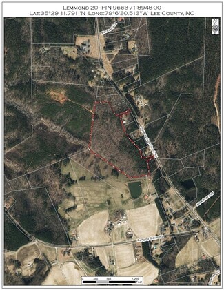 Plus de détails pour 00 Poplar Springs Church Rd, Sanford, NC - Terrain à vendre