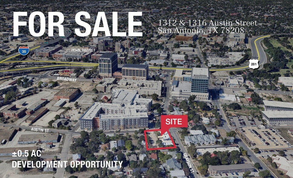 1312 & 1316 Austin St, San Antonio, TX à vendre - Photo de l’immeuble – Image 2 sur 4