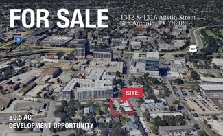 Plus de détails pour 1312 & 1316 Austin St, San Antonio, TX - Terrain à vendre