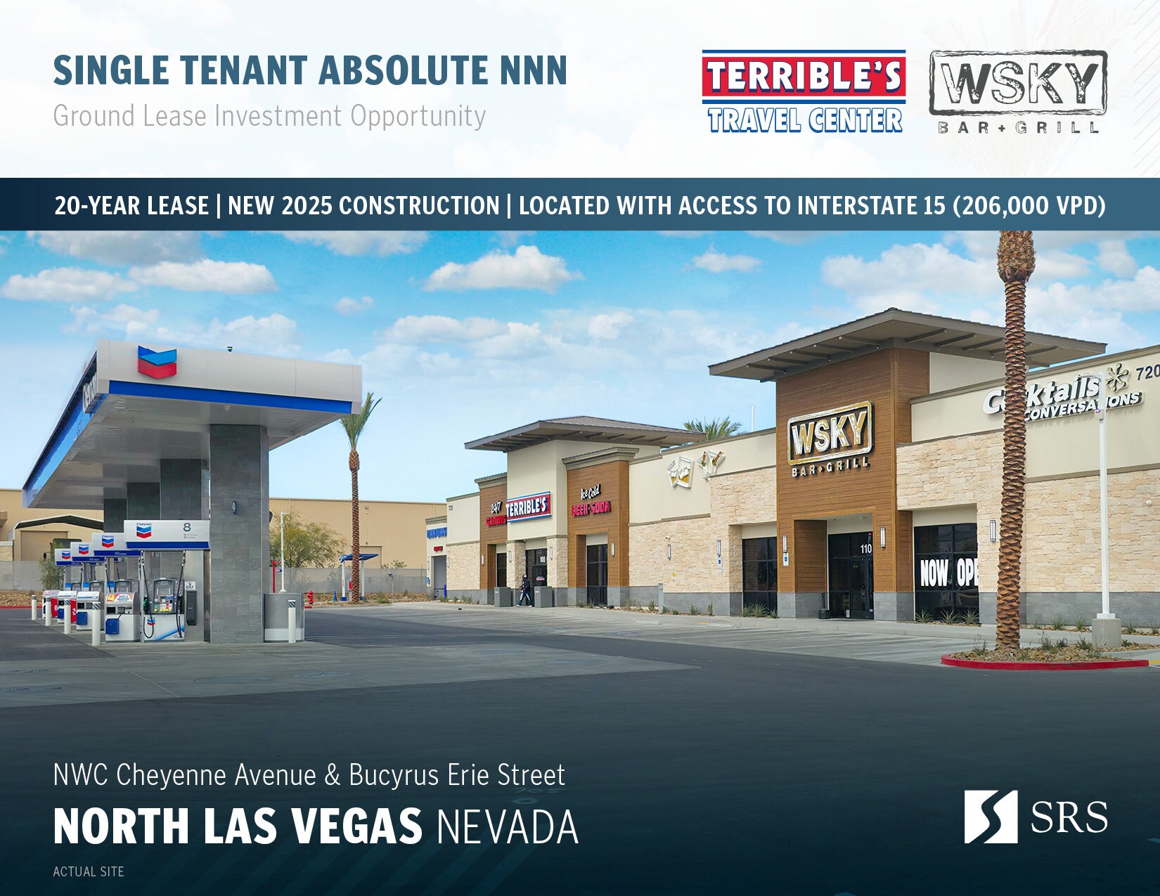NWC Cheyenne Ave. & Bucyrus Erie St., North Las Vegas, NV à vendre Photo principale– Image 1 sur 8