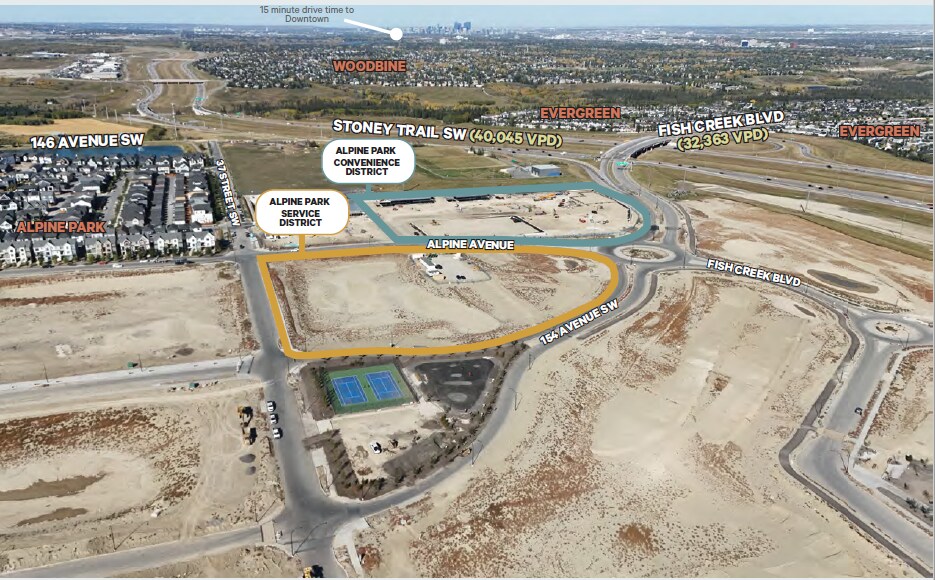 98 Alpine Av SW, Calgary, AB à louer - Aérien – Image 1 sur 4