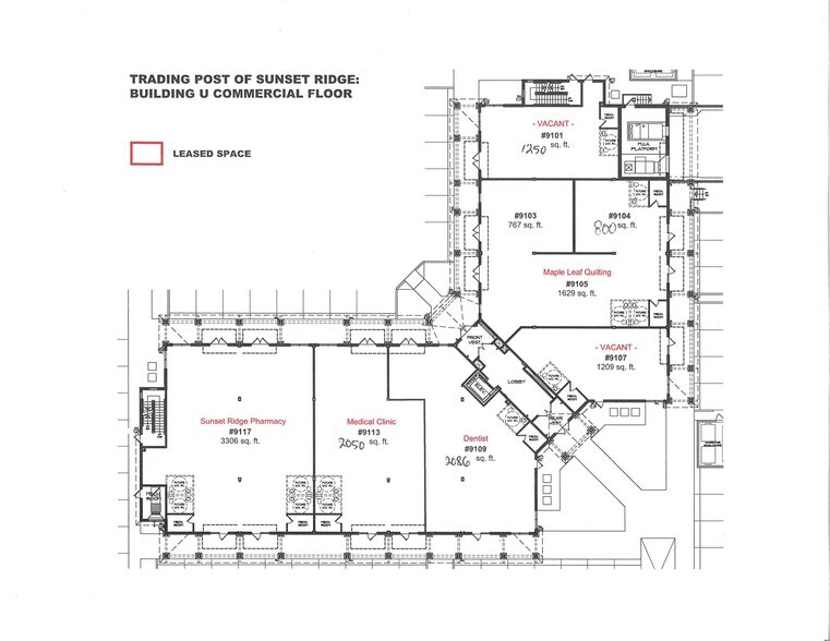 101 Sunset Dr, Cochrane, AB à louer - Plan de site – Image 1 sur 7
