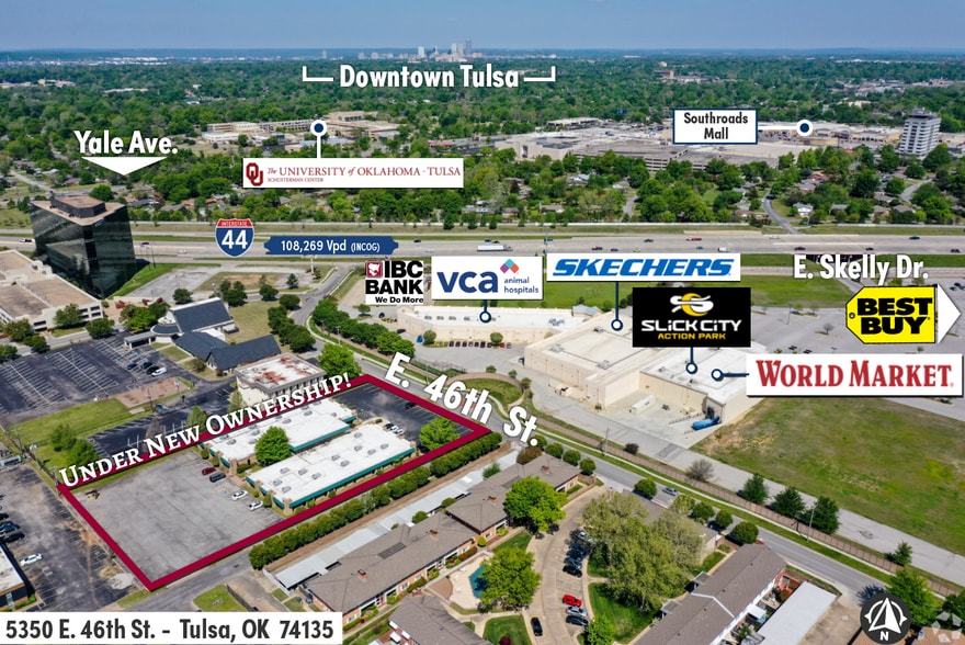 5350 E 46th St, Tulsa, OK à louer - Aérien – Image 3 sur 18