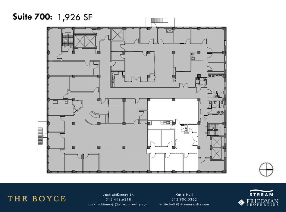 500 N Dearborn St, Chicago, IL à louer Plan d’étage– Image 1 sur 1