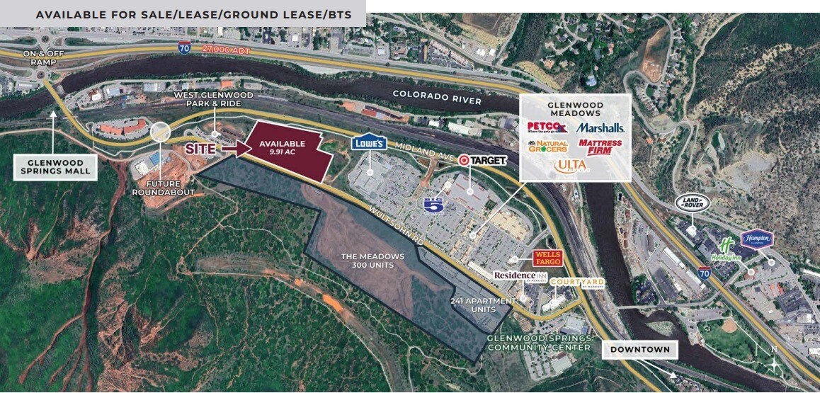 Midland & Wulfsohn Rd - LAND, Glenwood Springs, CO à louer Photo de l’immeuble– Image 1 sur 2