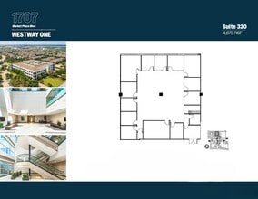 1707 Market Place Blvd, Irving, TX à louer Plan d’étage– Image 1 sur 1